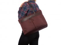 Knomo Grosvenor Square Laptoptas tot 15 inch (Chestnut)