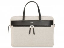 Knomo Hanover Slim Brief Canvas - Dames Laptoptas 14