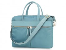 Knomo Hanover Slim Laptoptas tot 14 inch (Sea)