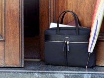 Knomo Hanover Slim Laptoptas tot 14 inch (Zwart)