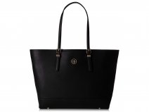 Tommy Hilfiger Honey Tote - Laptoptas 15 inch (Zwart)