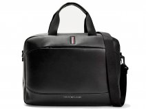 Tommy Hilfiger Metro Weekend Reis/Werk Laptoptas - Zwart