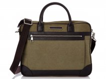 Tommy Hilfiger Patrick Laptop Bag Olive - Laptoptas tot 14 inch