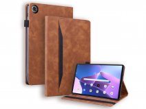 Pocket Folio Case Bruin - Lenovo Tab M10 Plus (3e gen) Hoesje