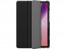 Just in Case Smart Trifold Bookcase Zwart - Lenovo Tab One Hoesje