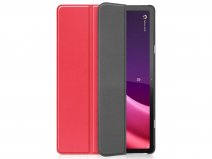 Smart Tri-Fold Bookcase Rood - Lenovo Tab P11 Gen 2 Hoesje