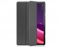 Smart Tri-Fold Bookcase Zwart - Lenovo Tab P11 Gen 2 Hoesje