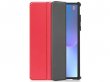 Smart Tri-Fold Bookcase Rood - Lenovo Tab P11 Pro Gen 2 Hoesje
