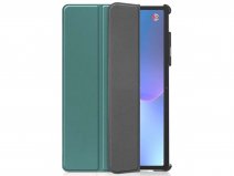 Smart Tri-Fold Bookcase Groen - Lenovo Tab P11 Pro Gen 2 Hoesje