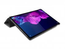 Smart Tri-Fold Bookcase Grijs - Lenovo Tab P11 Pro Hoesje