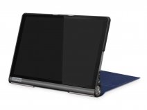 Smart Bi-Fold Bookcase Blauw - Lenovo Yoga Smart Tab Hoesje