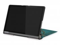 Smart Bi-Fold Bookcase Floral - Lenovo Yoga Smart Tab Hoesje