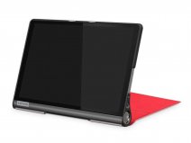 Smart Bi-Fold Bookcase Rood - Lenovo Yoga Smart Tab Hoesje