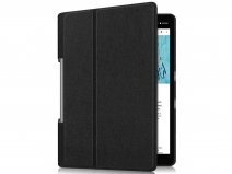 Smart Bi-Fold Bookcase Zwart - Lenovo Yoga Smart Tab Hoesje