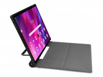 Smart Bi-Fold Bookcase Grijs - Lenovo Yoga Tab 13 Hoesje