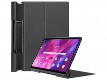 Smart Bi-Fold Bookcase Zwart - Lenovo Yoga Tab 13 Hoesje