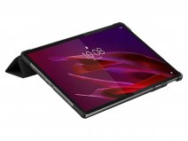Just in Case Smart Trifold Bookcase Zwart - Lenovo Yoga Tab Hoesje