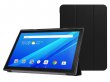 Smart Tri-Fold Bookcase Zwart - Lenovo Tab 4 10 Hoesje