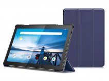 Smart Tri-Fold Bookcase Blauw - Lenovo Tab M10 Hoesje