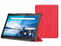 Smart Tri-Fold Bookcase Rood - Lenovo Tab M10 Hoesje