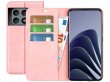 Just in Case Slim Wallet Case Roze - OnePlus 10 Pro hoesje