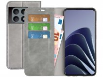 Just in Case Slim Wallet Case Grijs - OnePlus 10 Pro hoesje