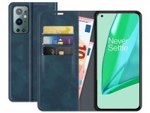 Just in Case Magnetic BookCase Blauw - OnePlus 9 Pro hoesje