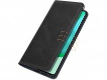 Just in Case Magnetic BookCase Zwart - OnePlus 9 Pro hoesje