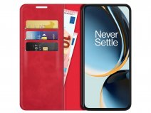 Just in Case Slim Wallet Case Rood - OnePlus Nord CE 3 Lite hoesje