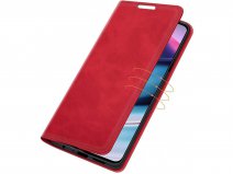 Just in Case Magnetic BookCase Rood - OnePlus Nord CE 5G hoesje