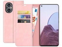 Just in Case Slim Wallet Case Roze - OnePlus Nord N20 5G hoesje