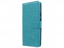 Book Case Wallet Mapje Turquoise - OnePlus 7 Pro hoesje