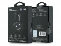 BMW M Tricolor Wireless EarPods Zwart - Bluetooth Draadloze Oordopjes
