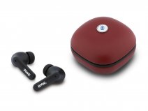 BMW Wireless EarPods PU Leer Rood - Bluetooth Oordopjes Draadloos