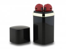 Guess Lipstick True Wireless Earbuds Bluetooth Oordopjes Zwart