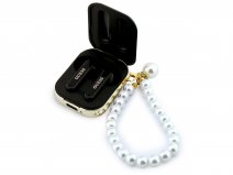 Guess Pearl Bluetooth Oordopjes True Wireless Earbuds - Zwart