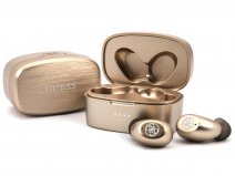 Guess Wireless Earbuds Goud - Bluetooth Oordopjes met Charging Case