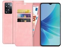 Just in Case Slimfit Wallet Case Roze - Oppo A57 hoesje