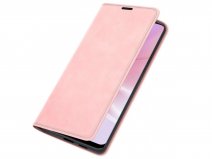 Just in Case Slimfit Wallet Case Roze - Oppo A77 hoesje