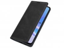 Just in Case Slim Wallet Case Zwart - Oppo A78 5G hoesje