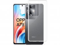 Just in Case TPU Case Doorzichtig - Oppo A79 hoesje