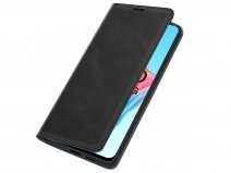 Just in Case Slim Wallet Case Zwart - Oppo A98 5G hoesje