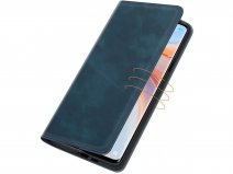 Just in Case Magnetic BookCase Blauw - Oppo Find X3 Neo hoesje