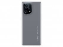 Just in Case Crystal Clear TPU Case - Oppo Find X5 hoesje