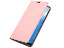 Just in Case Slimfit Wallet Case Roze - Oppo Find X5 Lite hoesje