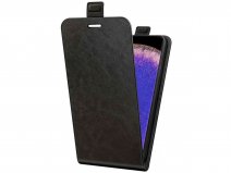 Just in Case Flip Case Zwart - Oppo Find X5 Pro hoesje