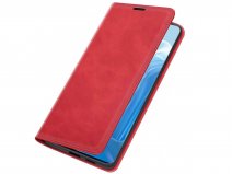 Just in Case Slimfit Wallet Case Rood - Oppo Reno7 hoesje