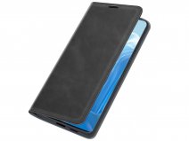 Just in Case Slimfit Wallet Case Zwart - Oppo Reno7 hoesje
