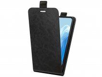 Just in Case Flip Case Zwart - Oppo Reno7 hoesje