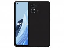 Just in Case Black TPU Case - Oppo Reno7 hoesje